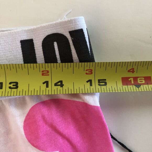 Roll Outta Bed Pink Heart Pajama Bottoms Juniors Size XL - Picture 5 of 13